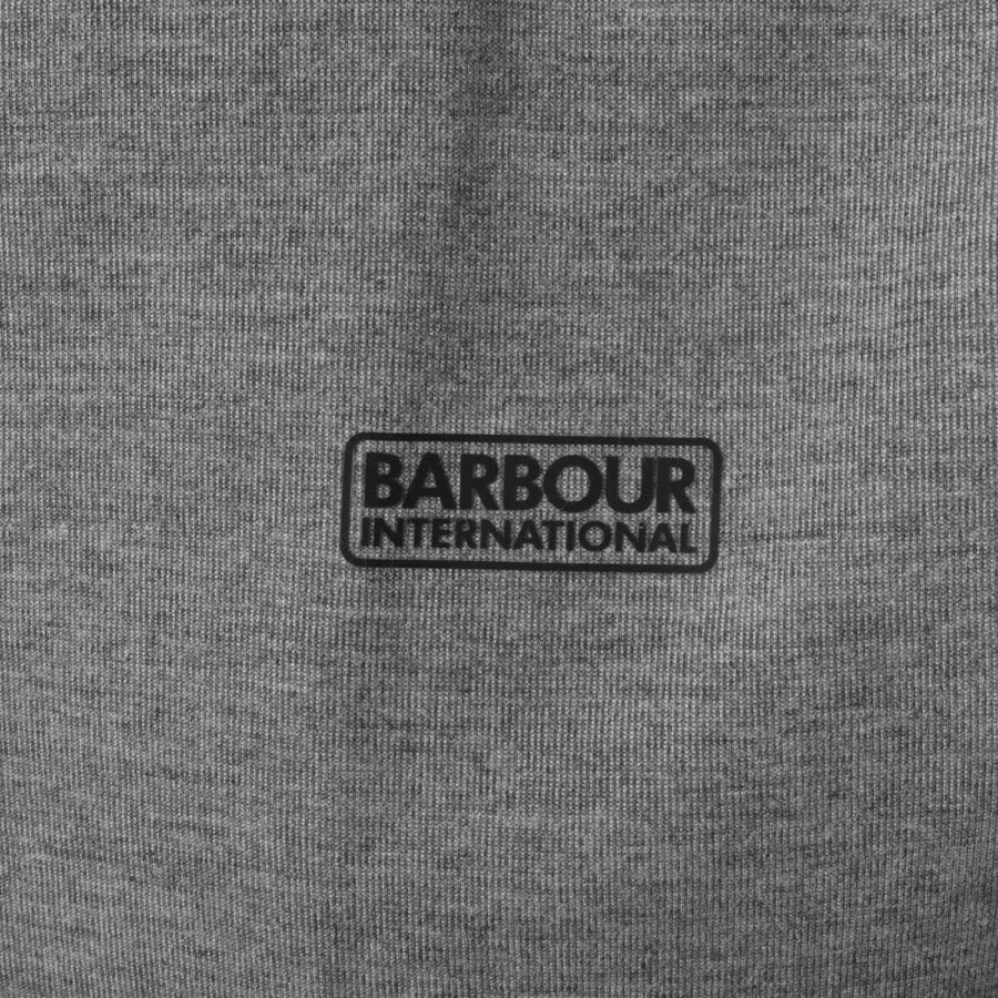Alternative Image for ProductBarbour International Zip Through Sweatshirt Grey3